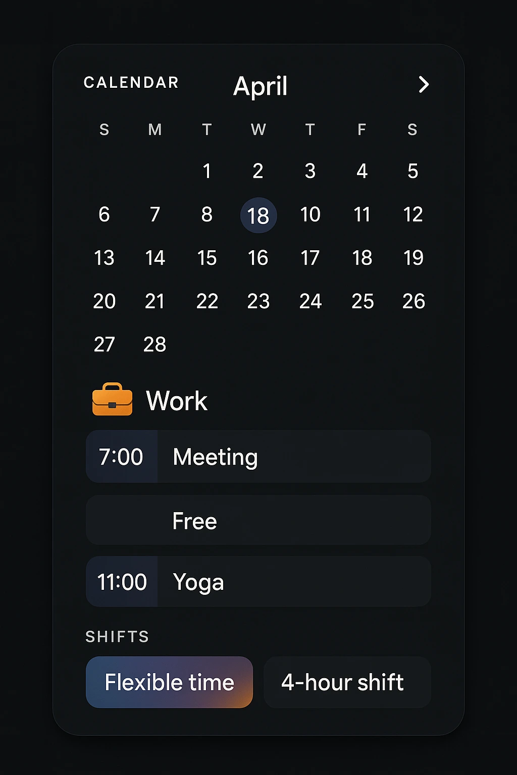 Flexible Working Hours